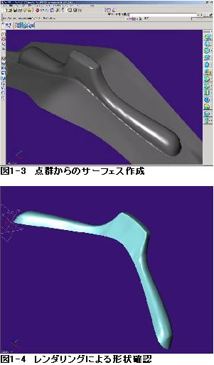 図1-4 レンダリングによる形状確認